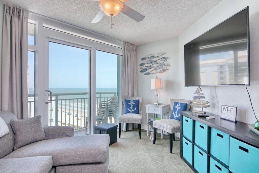 Villa 2501 S Ocean Blvd, 1031 - Ocean View Sleeps 8 Myrtle Beach Exterior foto