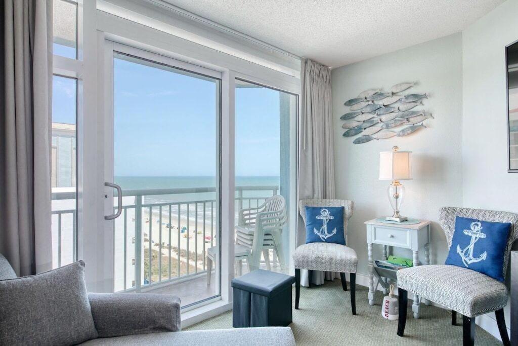 Villa 2501 S Ocean Blvd, 1031 - Ocean View Sleeps 8 Myrtle Beach Exterior foto